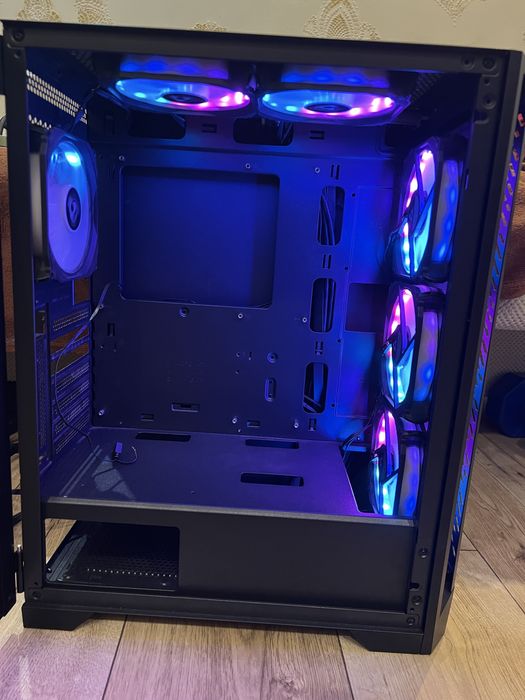 Корпус компьютера пк системный блок frontier ac29a atx argb