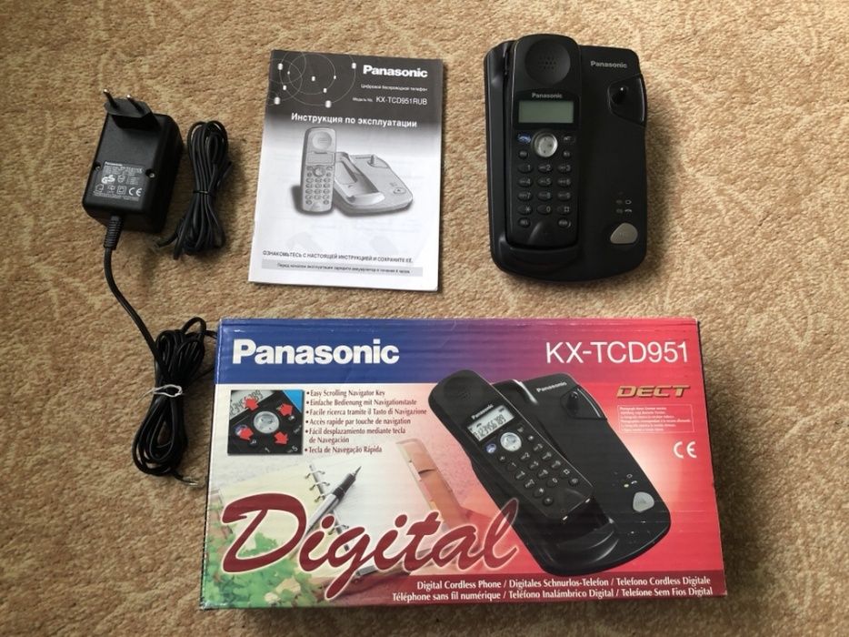 Радиотелефон Panasonic KX-TCD951RUB