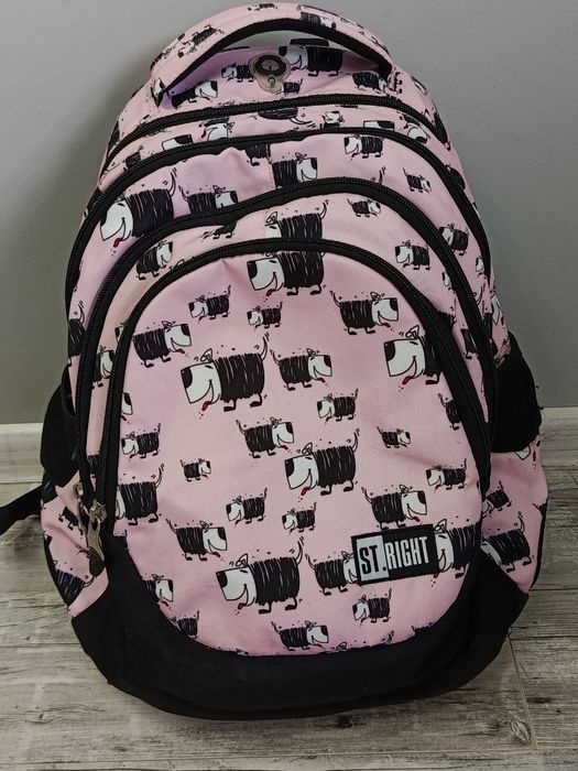 Plecak szkolny dla dziewczynki plus gratis