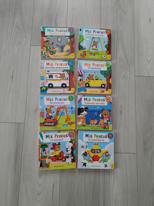 Zestaw książek Miś Pracuś