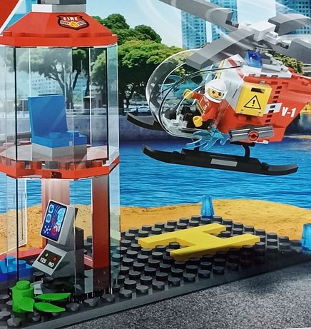 Nowe klocki blocki jak LEGO helikopter