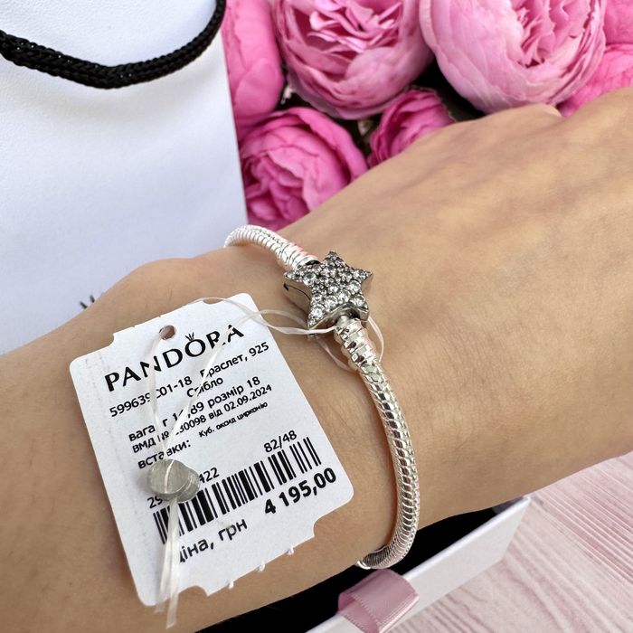 Браслет Пандора, Pandora оригінал, новий браслет пандора прикраса