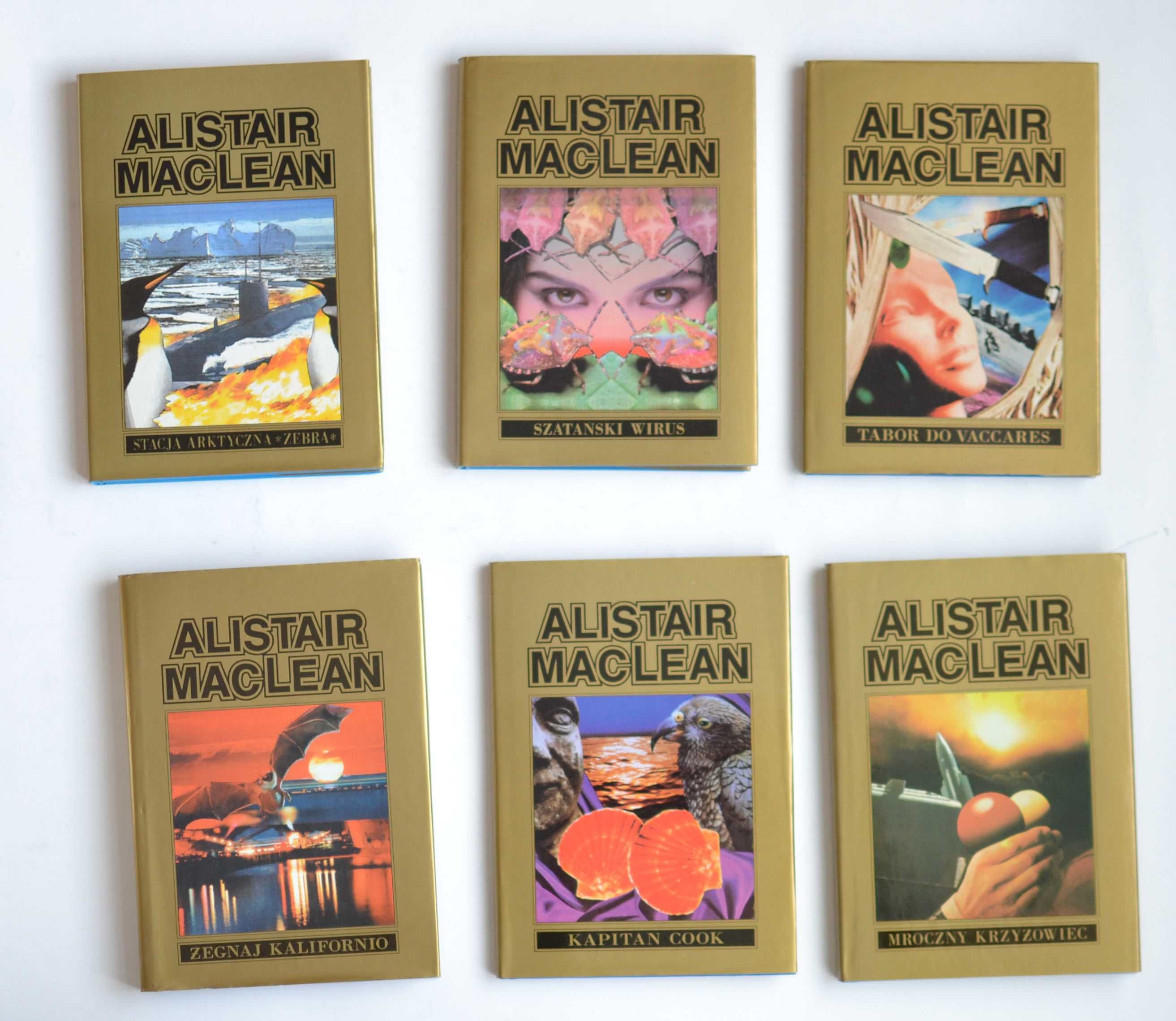 Alistair Maclean  Utwory zebrane 25 książek w twardej oprawie