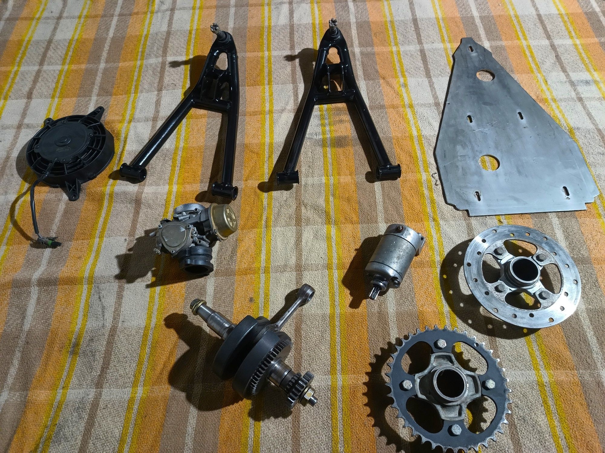 Polaris Predator 500 części akcesoria Gaźnik