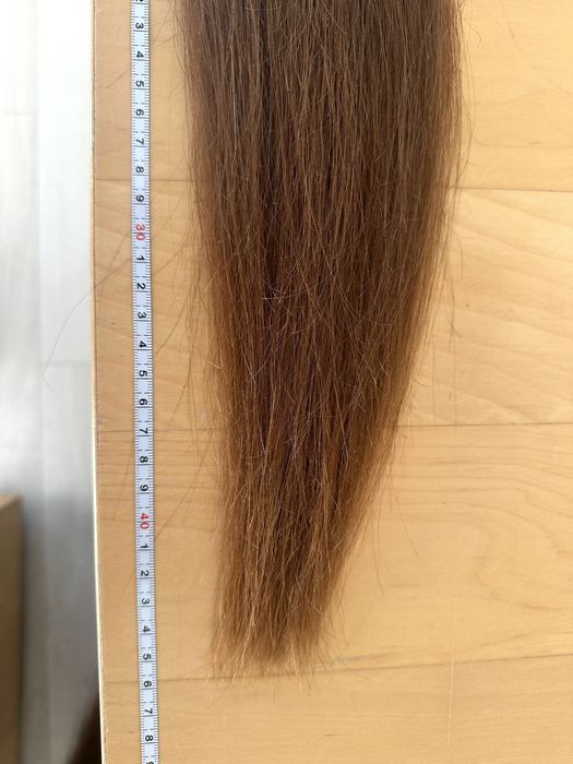 Włosy naturalne dziewicze 45cm/55cm 113g brąz #4 podatne