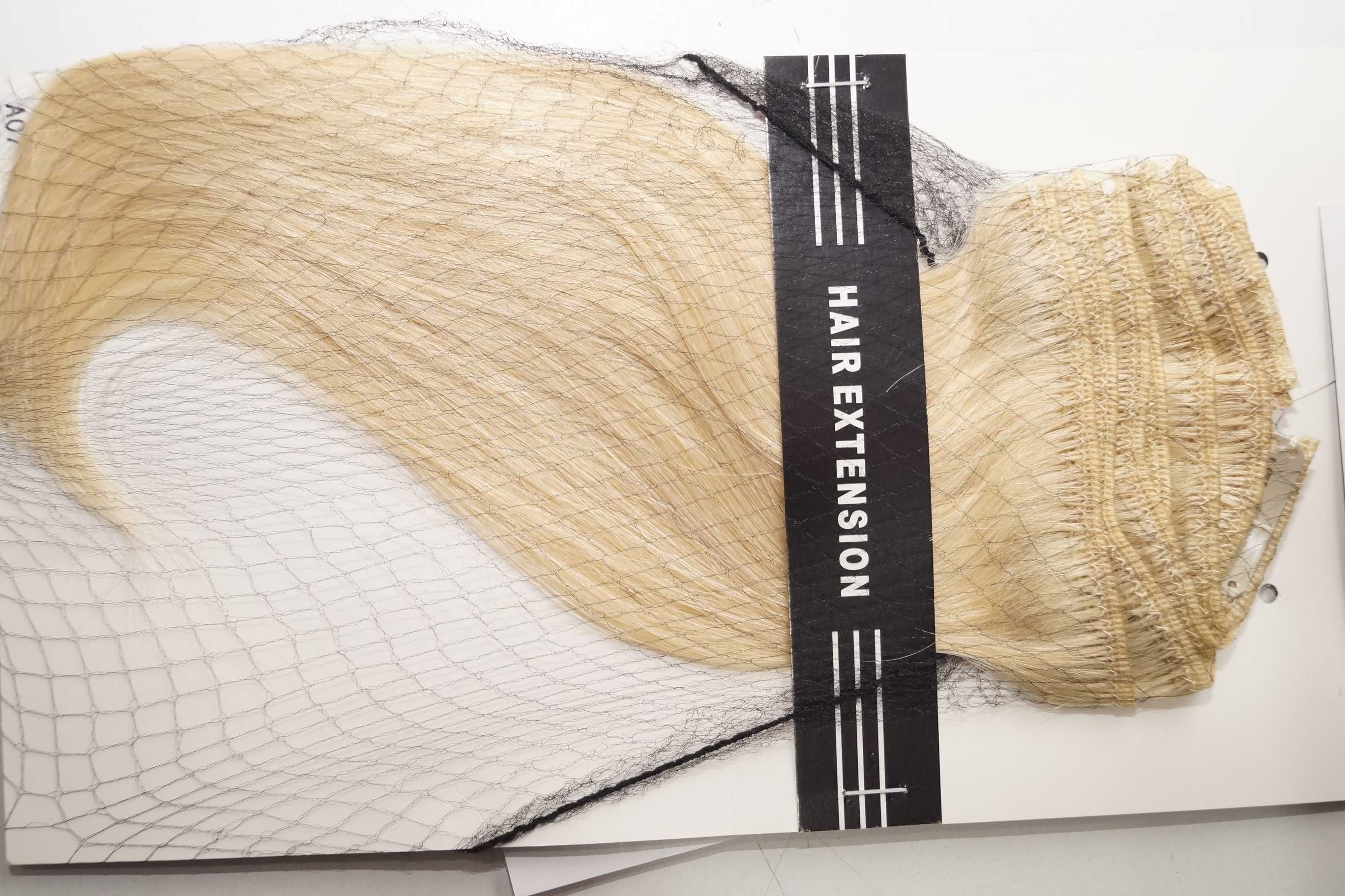 Doczep 100% ludzkich włosów blond 10"C #613