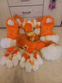 Dino maska furry fursuit full partial