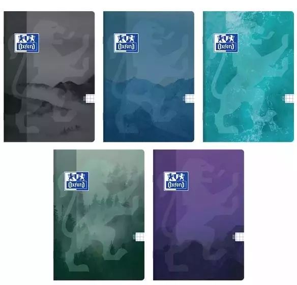 Zeszyt A5/60K kratka Teenager (5szt) OXFORD. Oxford