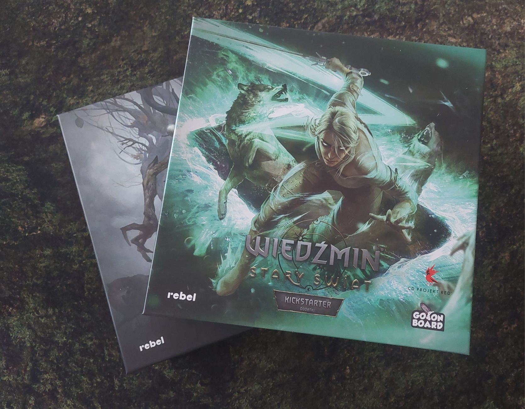 Wiedźmin deluxe + Eredin + Kickstarter - tylko rozpakowane, stan igła