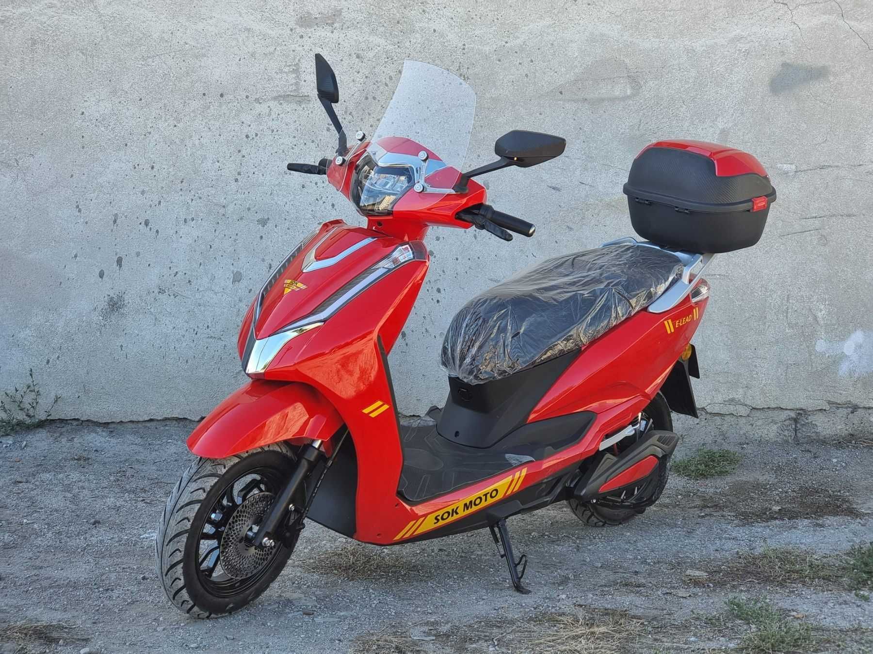 Електроскутер SOKMOTO E-LEAD 2000W 72V32A