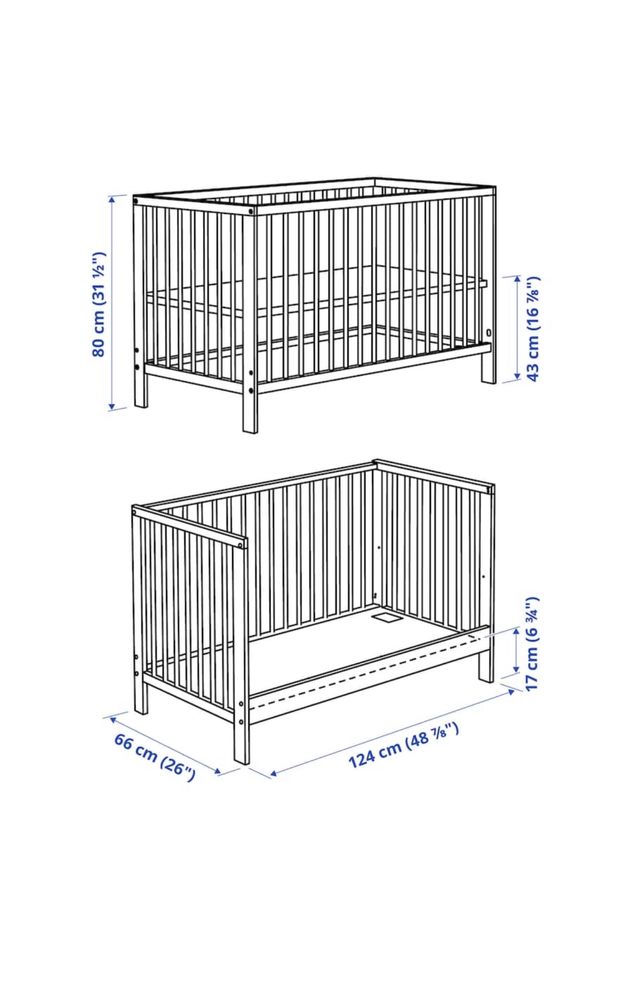 Łóżko dziecięce IKEA Gulliver