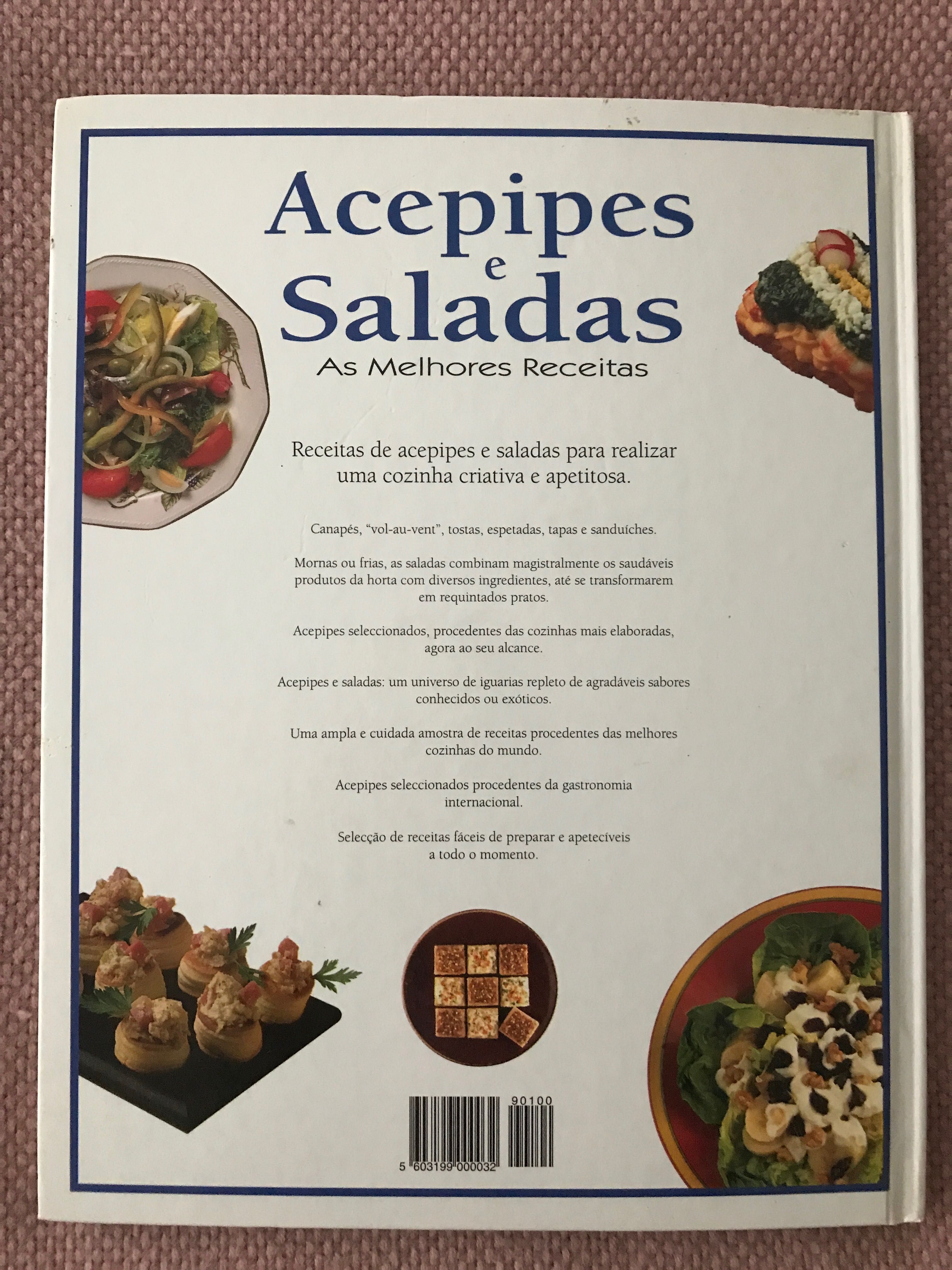 Acepipes e saladas - Cozinhas do Mundo