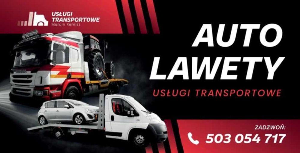 Auto laweta - usługi transportowe