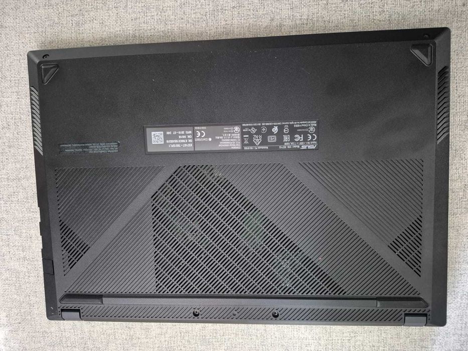 Asus VivoBook_ASUSLaptop X571 GT  | Intel Core i7-9750H CPU | 12G