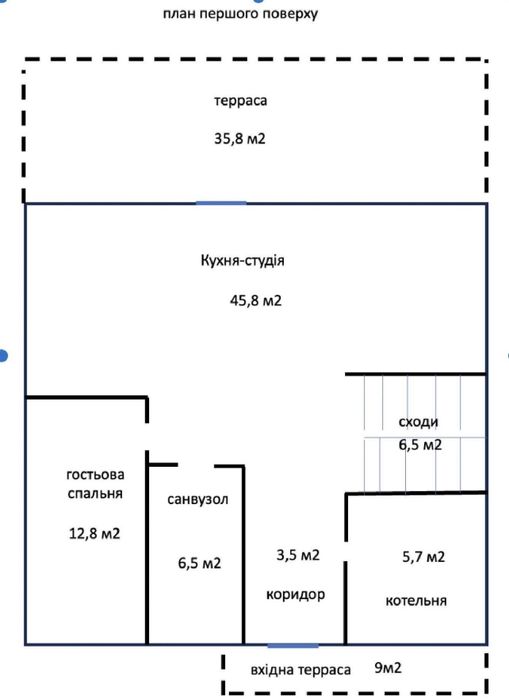 4-кімнатний будинок. Дмитрівка