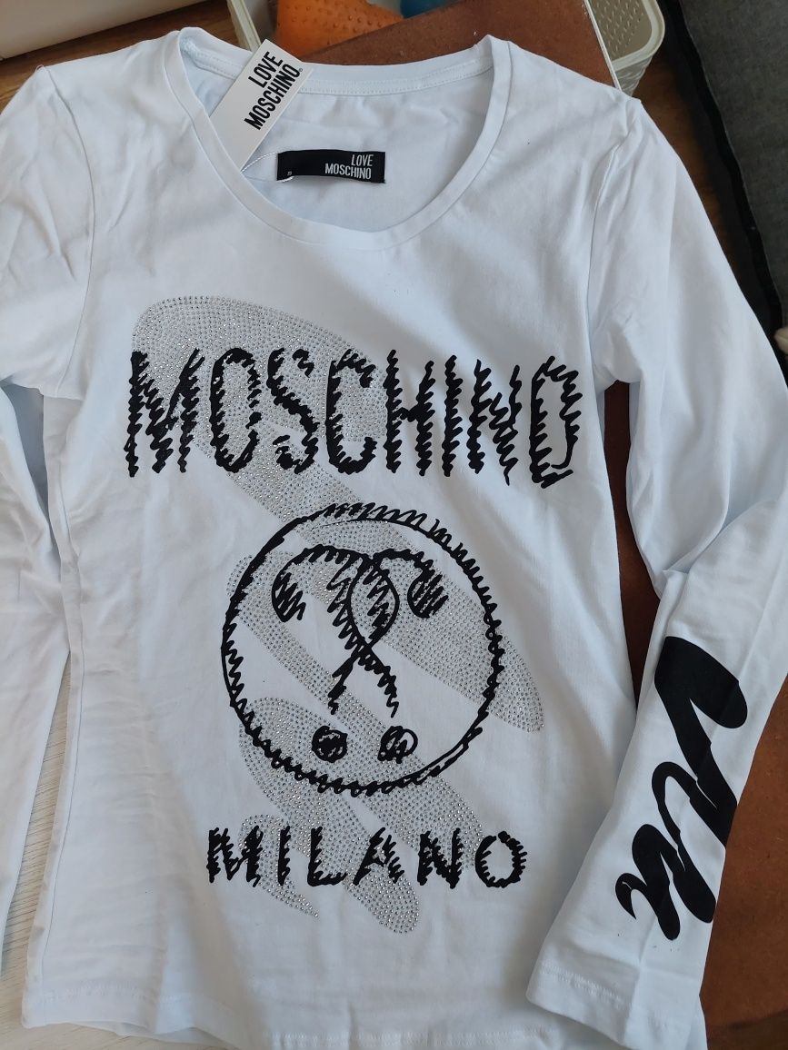 Bluzka moschino longsleeve S i M