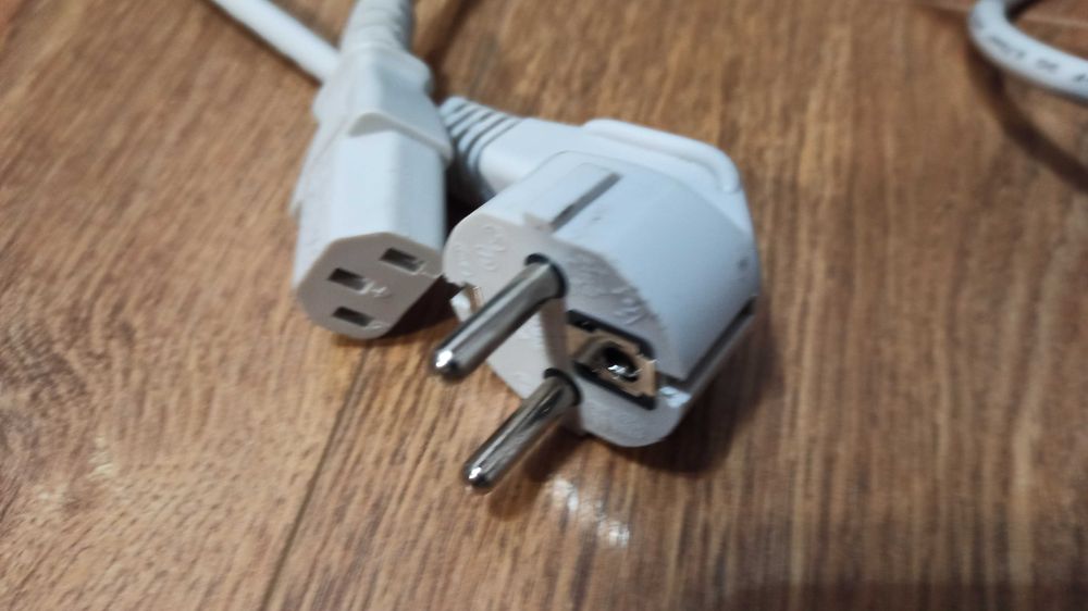 Kabel przewód zasilający do komputera drukarki monitora TV 180 cm