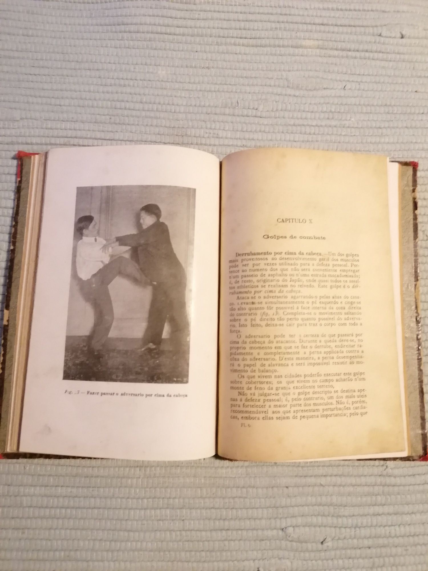 Livro antigo de Jiu Jitsu 1912