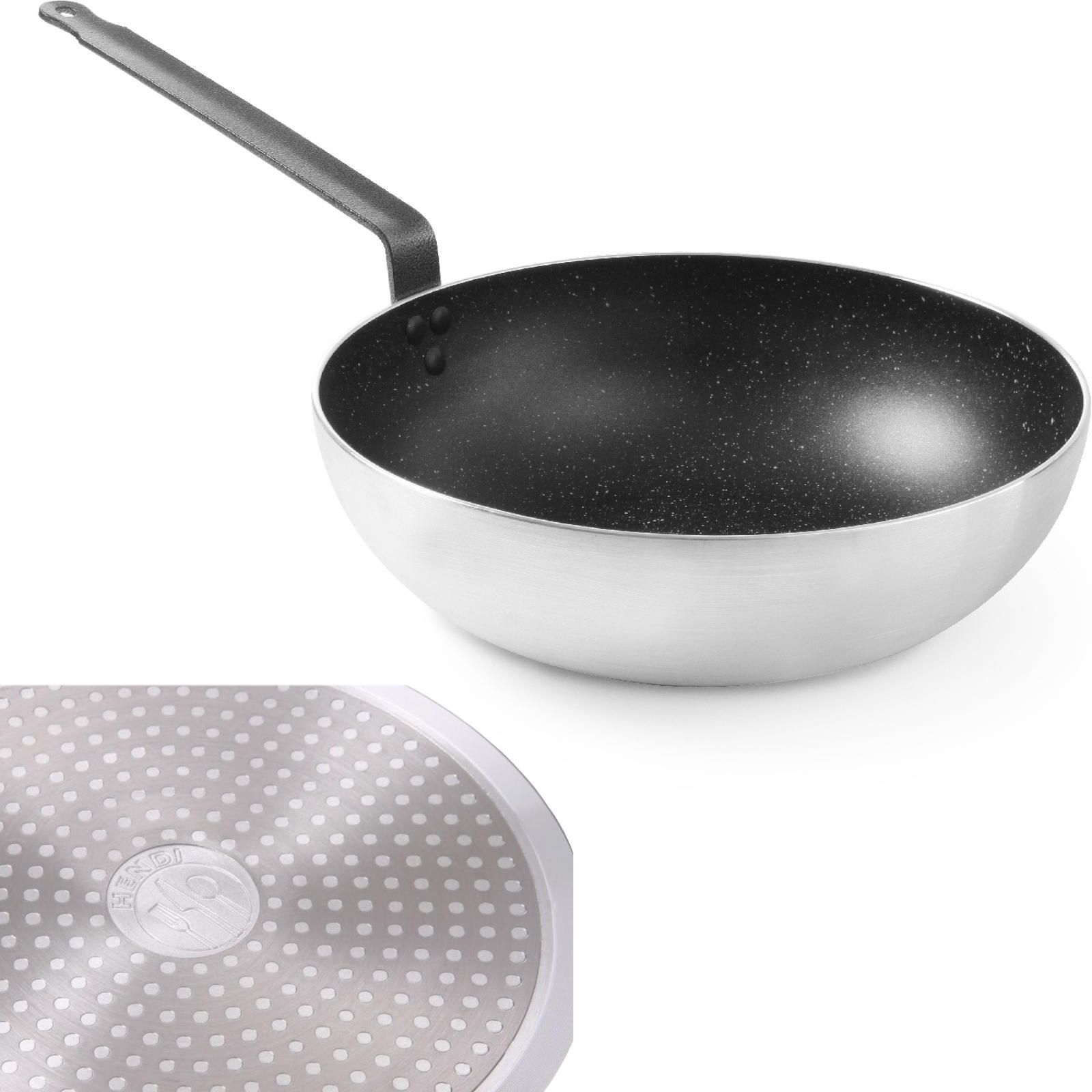 patelnia wok marble professional 3 l śr. 280 - hendi 627730