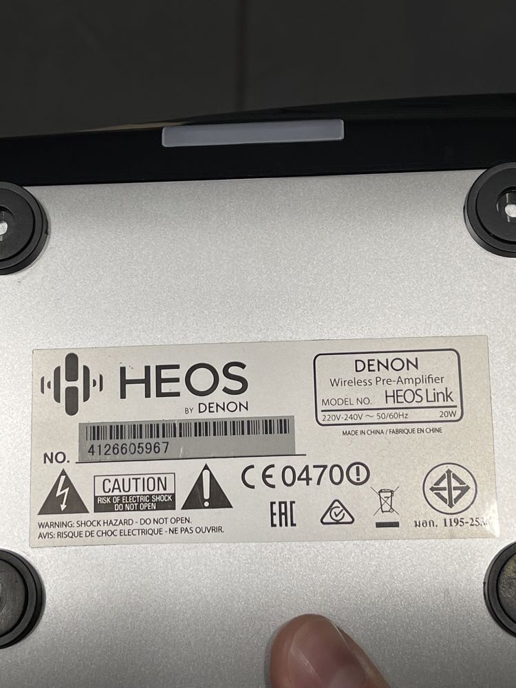 Сетевой плеер Heos Denon Link. Почти новый.