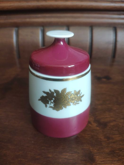 Serwis do kawy Lichte (NRD/ PRL) piękna porcelana elementy