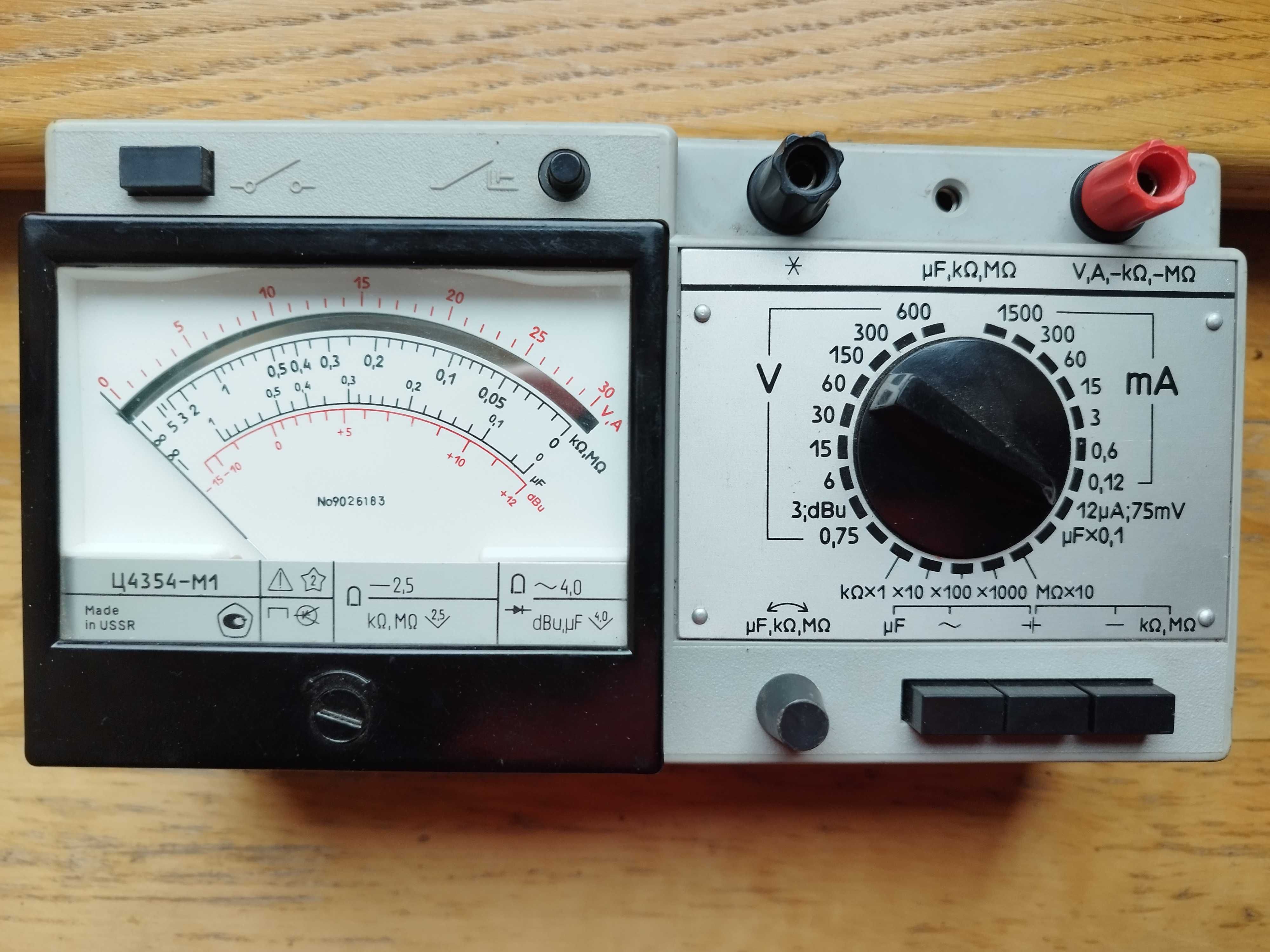 Miernik uniwersalny analogowy radziecki Ц4354-М1 / C4354-M1
