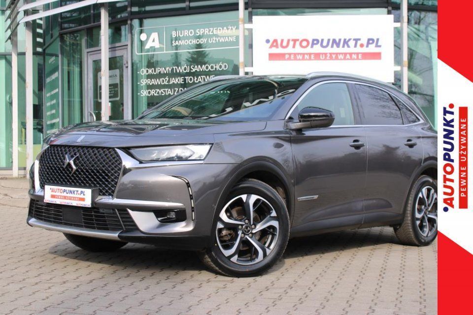 DS Automobiles DS 7 Crossback Rivoli, 2019r. | Gwarancja | I-WŁ | ASO | FV23% | NAVI | El. Klapa Bag