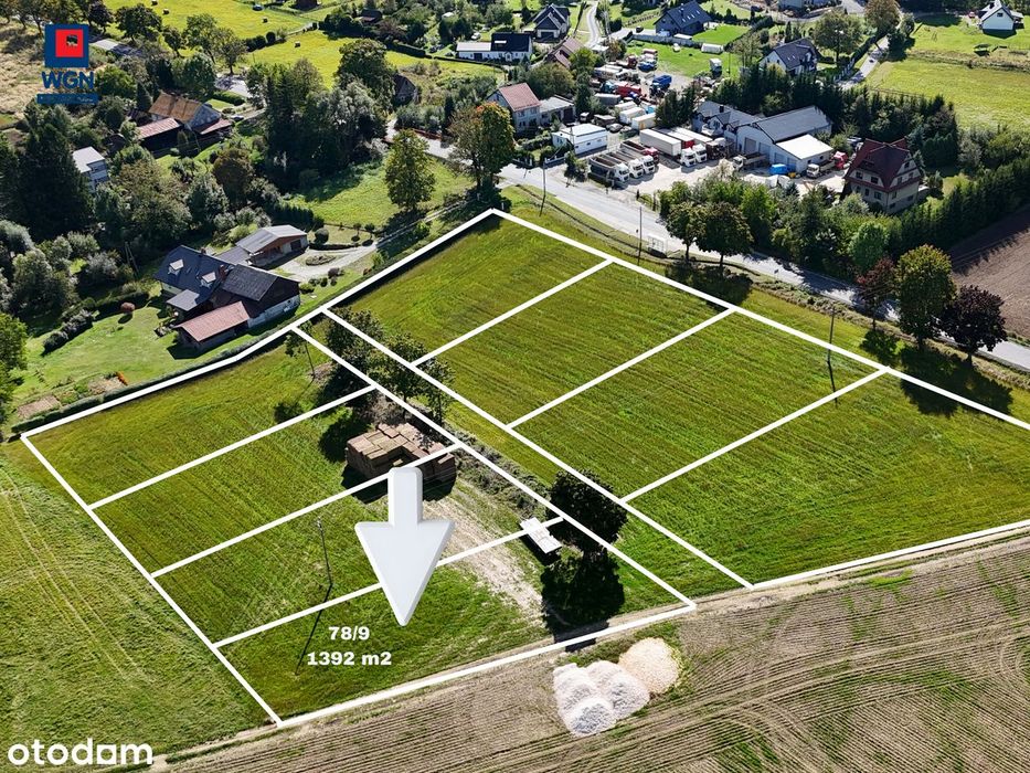 Działki budowlane w cichej okolicy - idealne do zamieszkania.