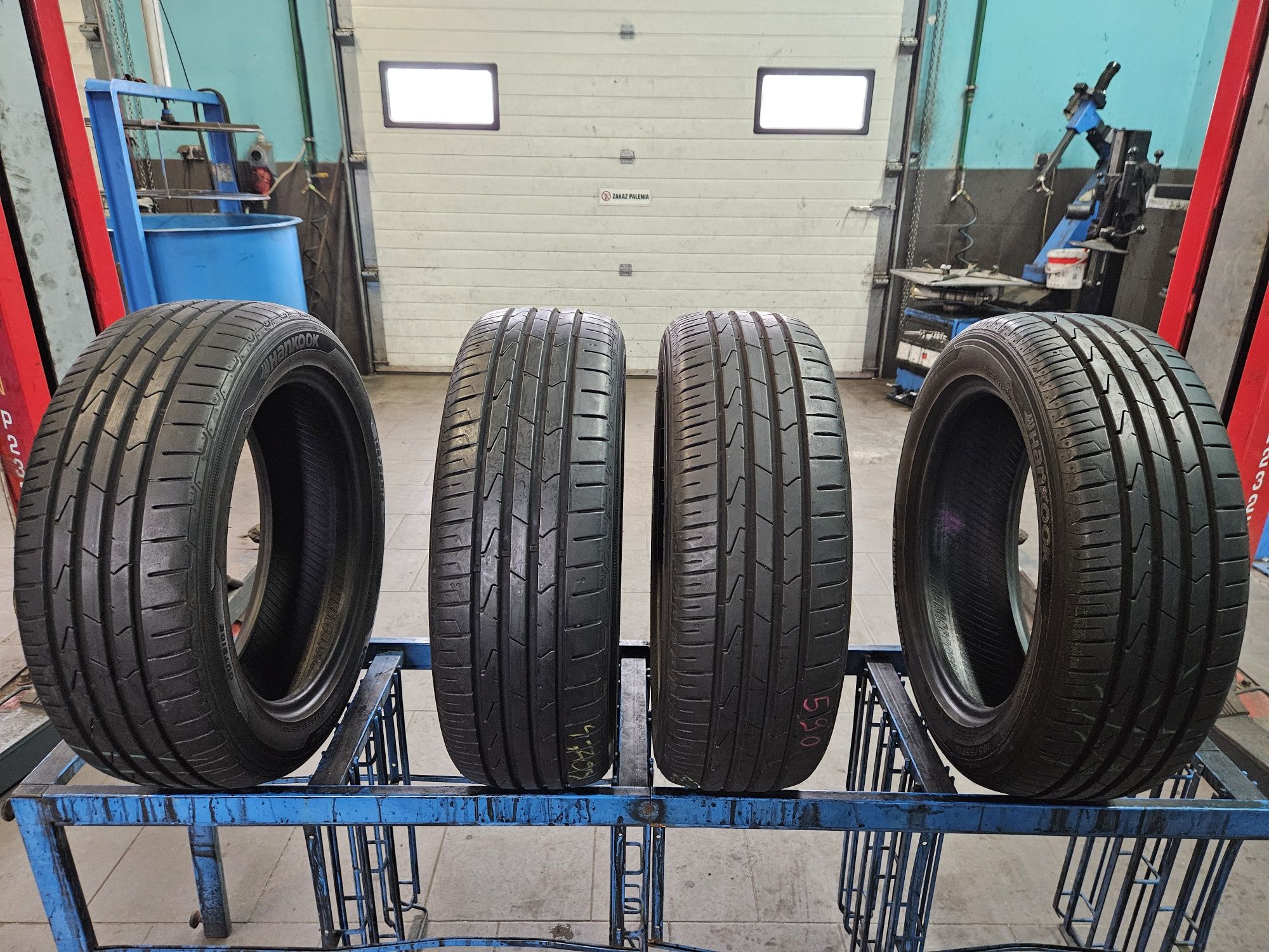 4szt lato 185/55-16 Hankook ~6.8mm