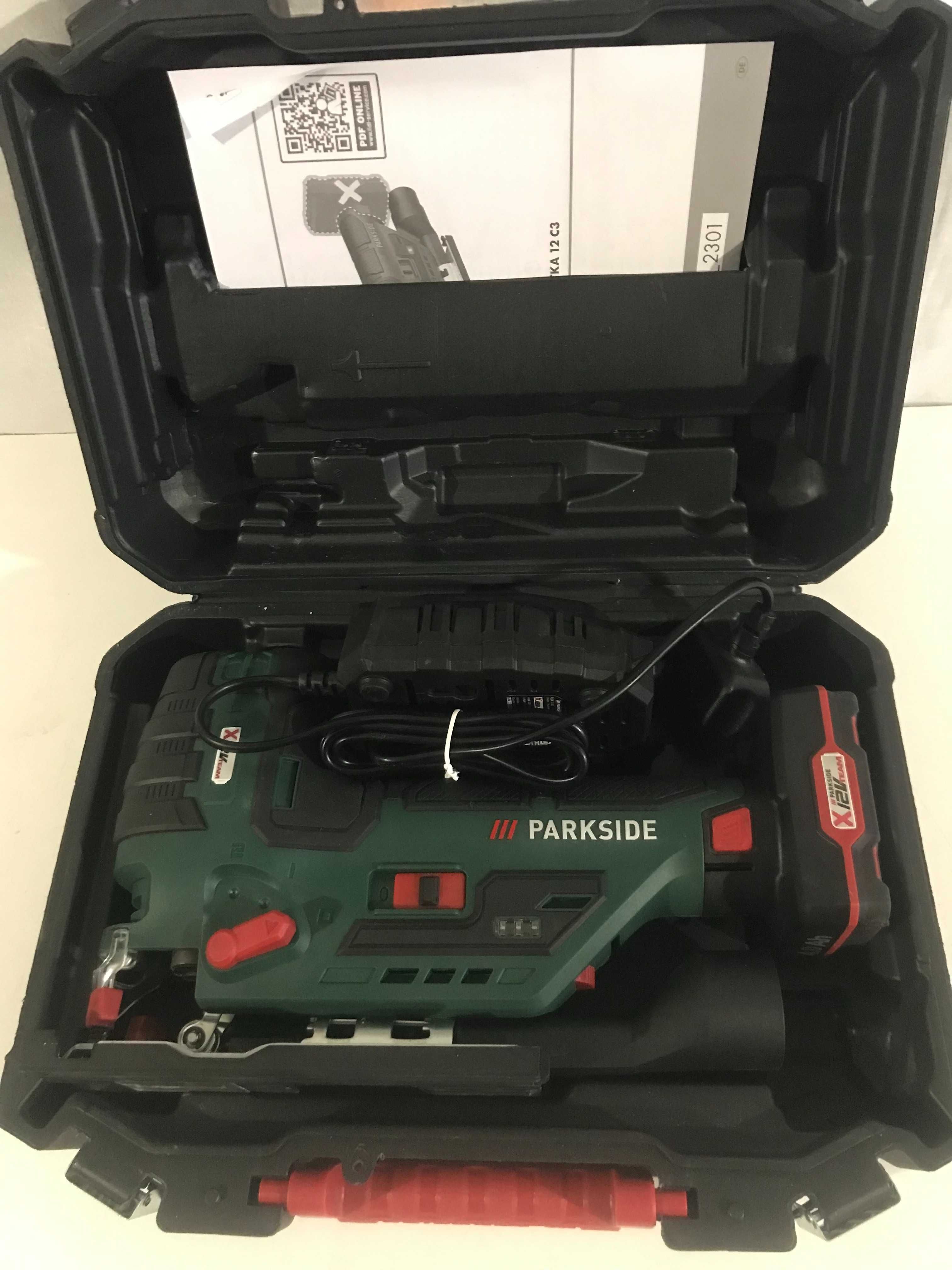 Акумуляторний маятниковий лобзик Parkside PSTKA 12 C3