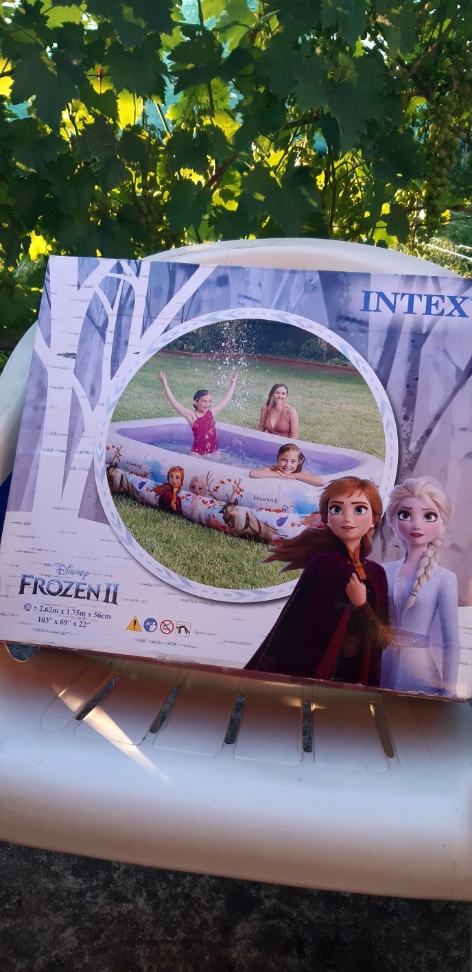 Новый бассейн Frozen Intex 2,62×1,75×56