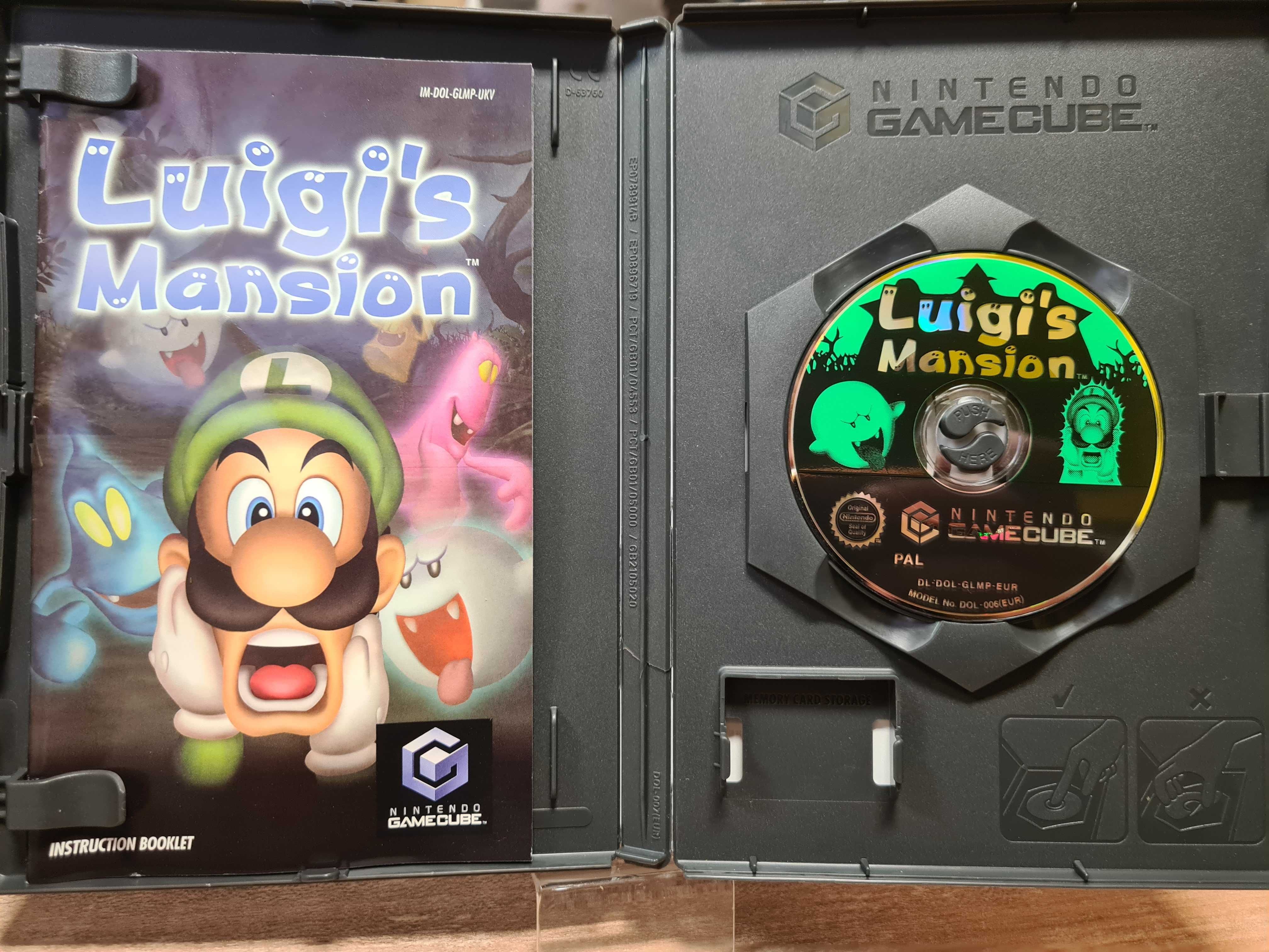 Luigi's Mansion GameCube IDEAŁ, Sklep Wysyłka Wymiana