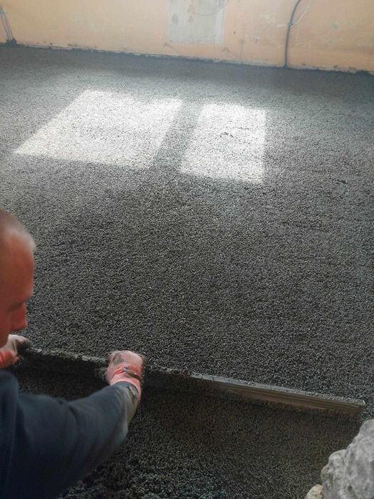 Posadzki Mixokret STYROBETON Miksokret Mixokretem Płyty Betonowe