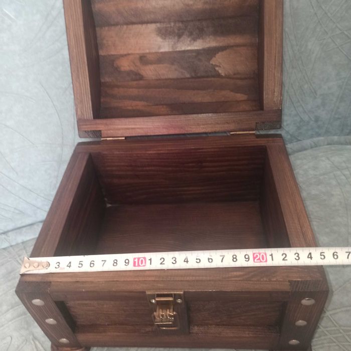 шкатулка деревянная