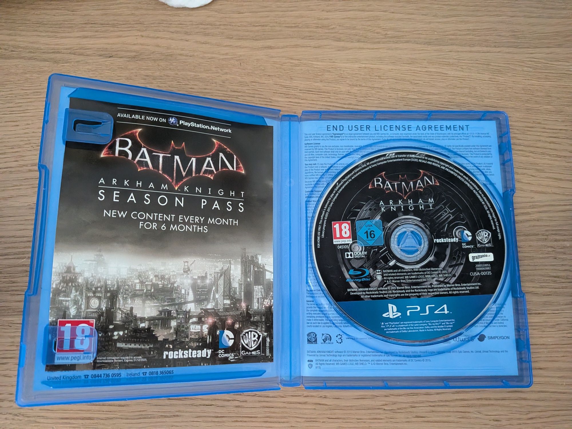 Batman Arkham knight ps4 PlayStation 4