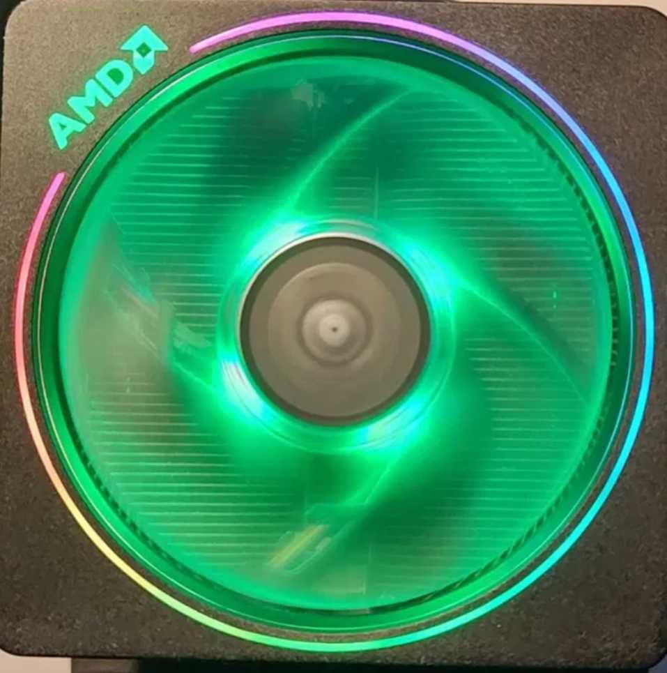 Chłodzenie RGB procesora CPU AMD Wraith Prism