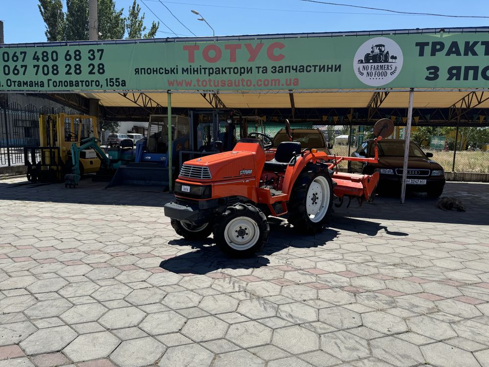 Kubota X-24 мини-трактор из Японии