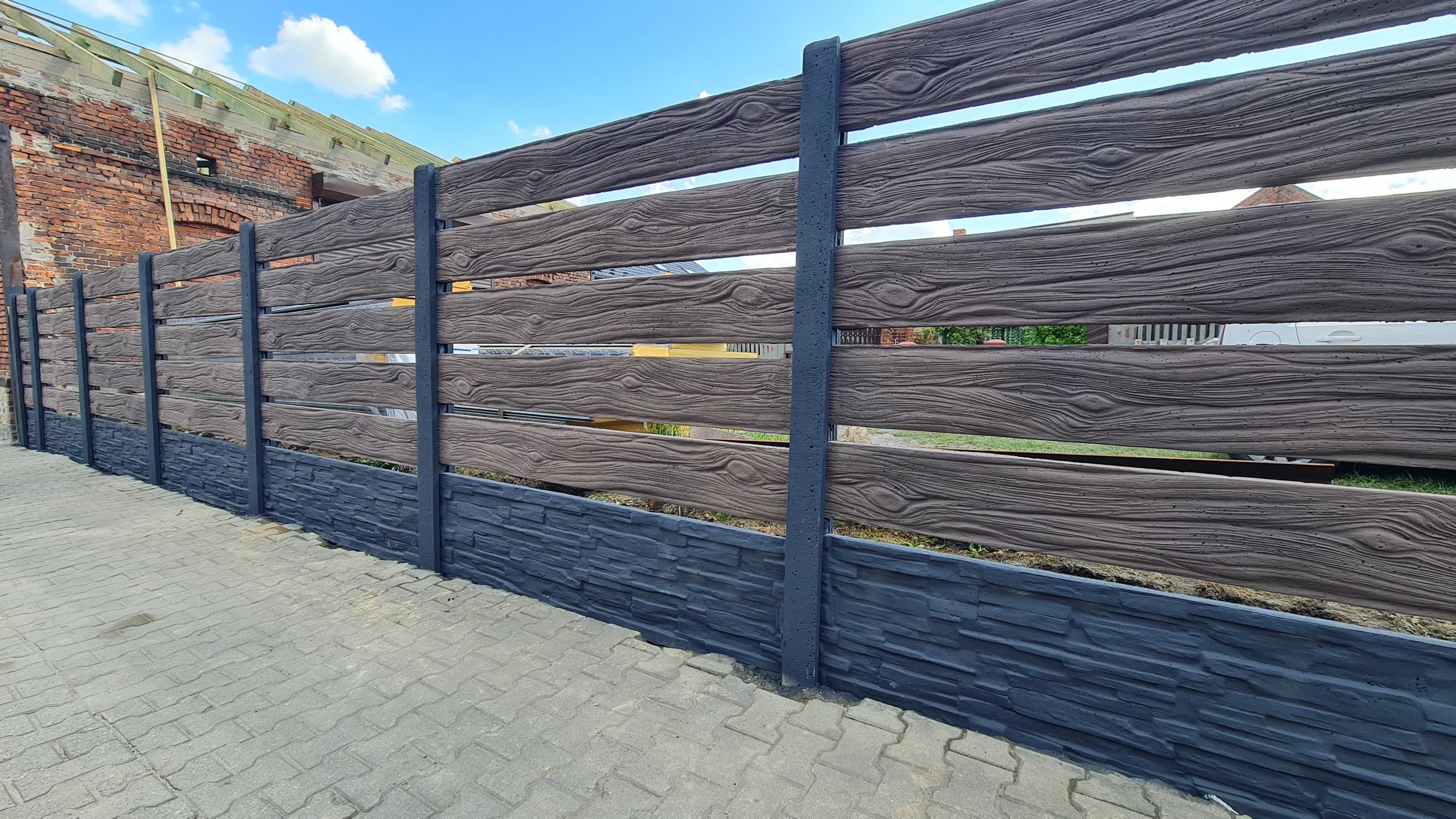 Ogrodzenie Panelowe 3D BETONOWE FURTKI BRAMY wyłącznie z montażem