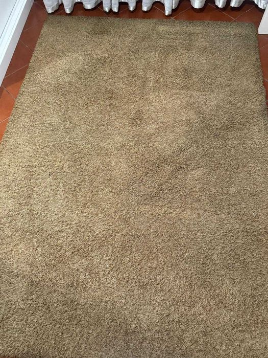 Carpete beje acastanhada 160x230