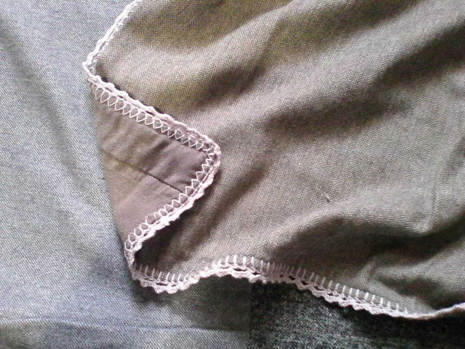 Manta antiga ás tiras