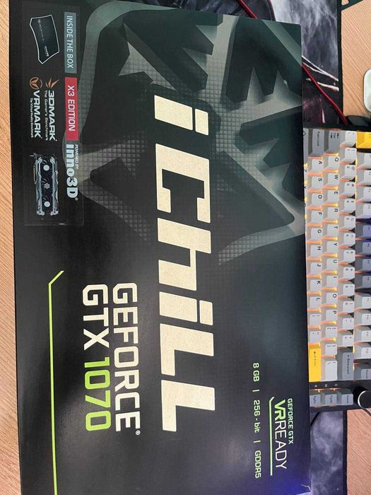 Відеокарта Geforce GTX 1070 8 GB 256 bit