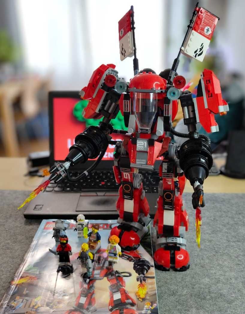 Klocki Lego Ninjago Movie 70615 Ognisty robot Kaia