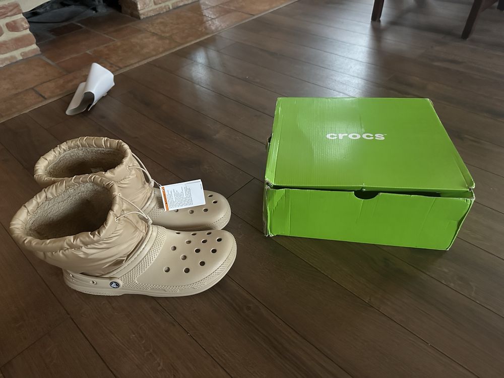 Сапоги (ботинки) утепленные Crocs размер 12