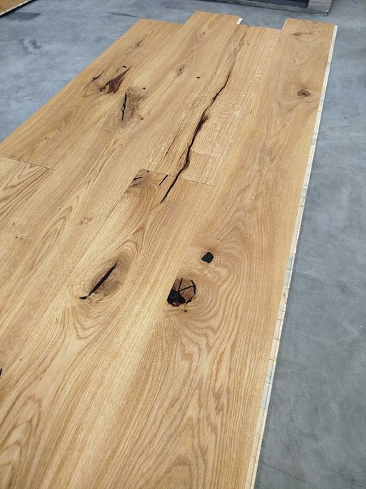 COUNTRY Deska podłogowa DĄB 14x190x1900mm. olejowana z fazą. Warstwowa