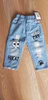 Spodnie miekki jeans nowe