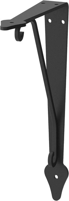 IKEA KROKSHULT Wspornik czarny 18x24 cm - Nowe 2szt komplet na półkę