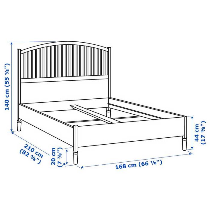 Cama casal IKEA Tyssedal 160X200
