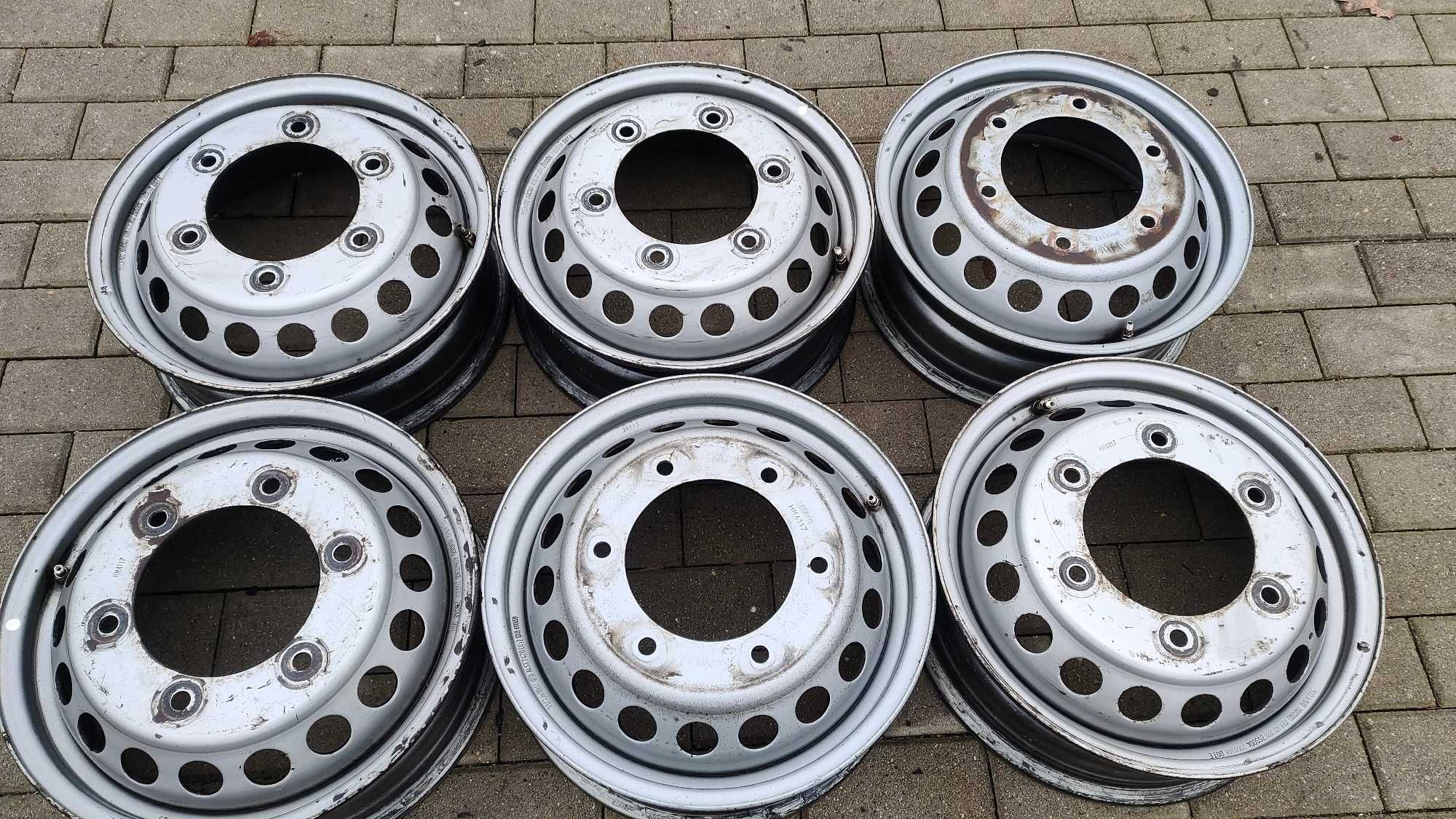 Felgi Stalowe 16 6x205  Mercedes Sprinter Bliźniak  Crafter