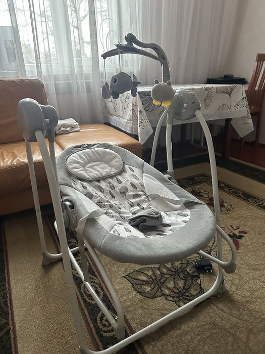 Дитяча гойдалка,шезлонг 2в1