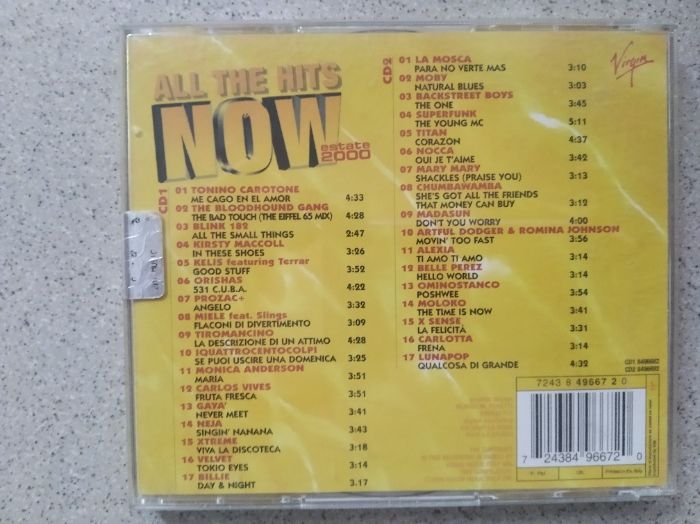 CDx2 All The Hits Now Estate 2000 Virgin 2000